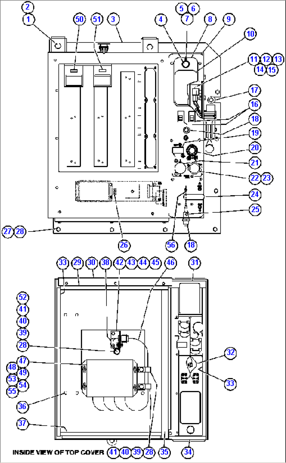 CAB INTERFACE COMPARTMENT