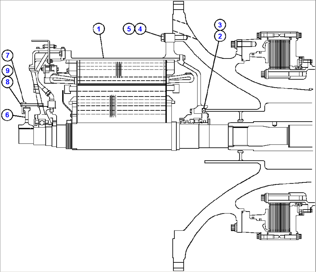 WHEEL MOTOR ASSEMBLY - 1 (PC0910)