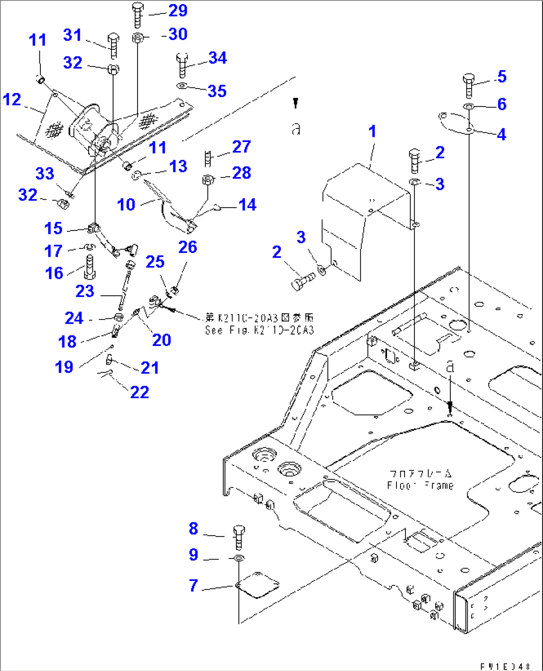 DECELERATOR PEDAL (COLD WEATHER (A) SPEC.)(#14413-)