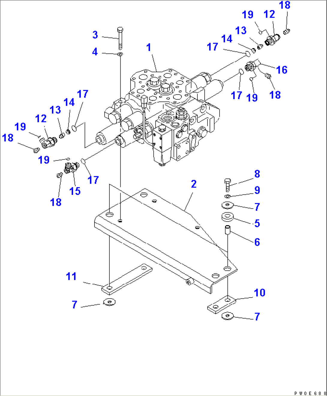 MAIN VALVE (WITH E.P.C. CONTROL VALVE)