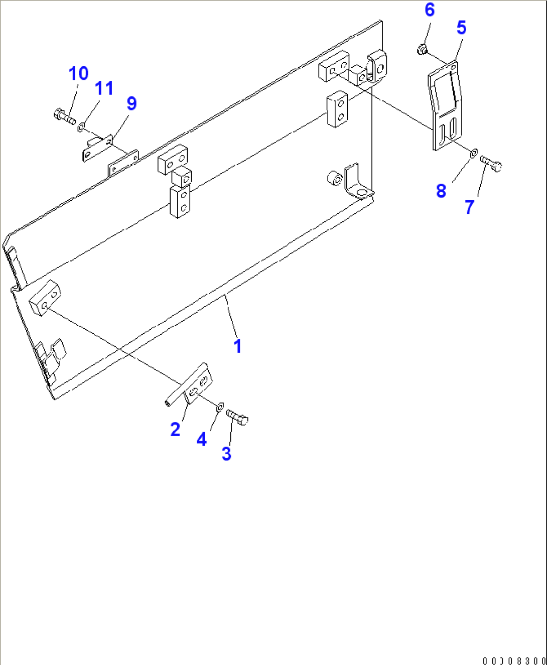 ENGINE SIDE COVER (WINDOW WASHER TANK)