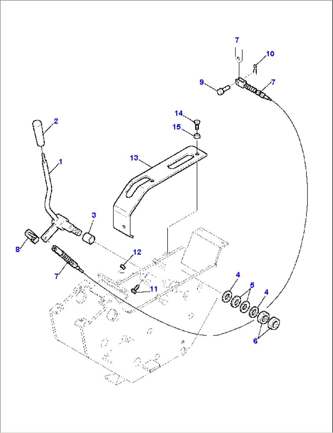 FUEL CONTROL LEVER