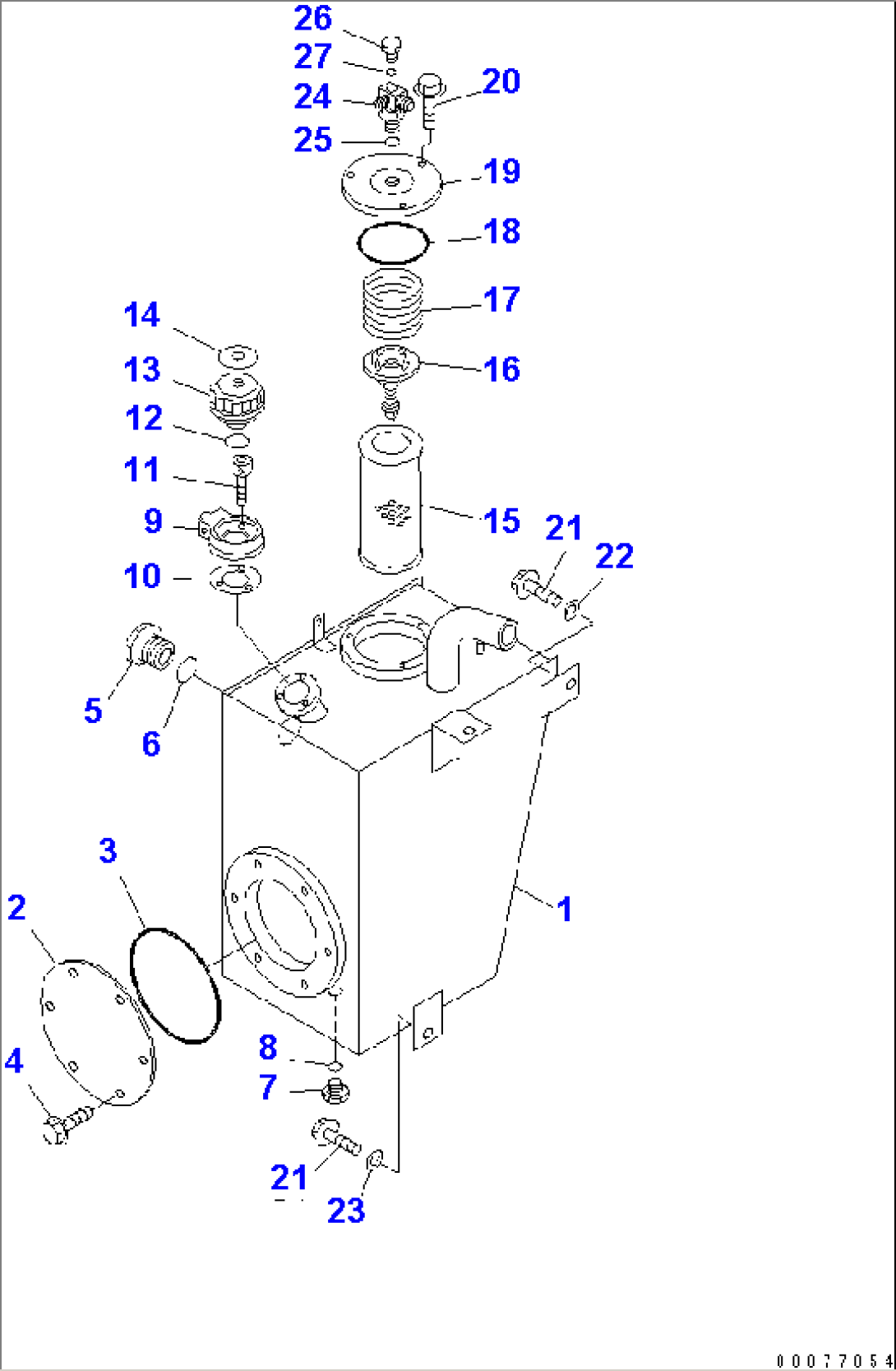 HYDRAULIC TANK