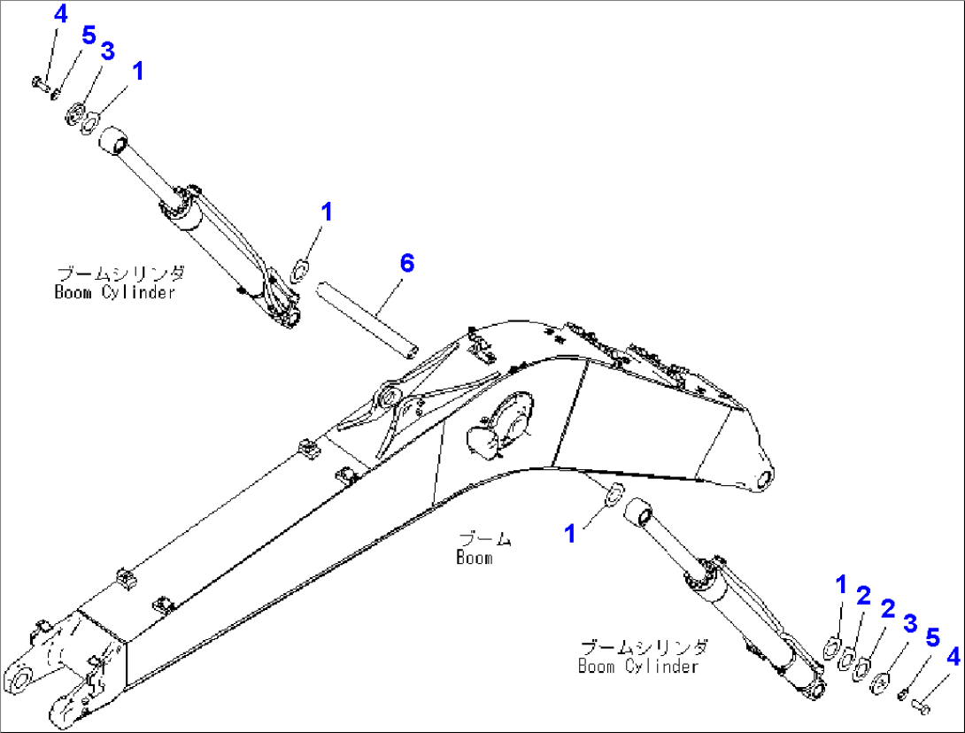 BOOM CYLINDER HEAD PIN