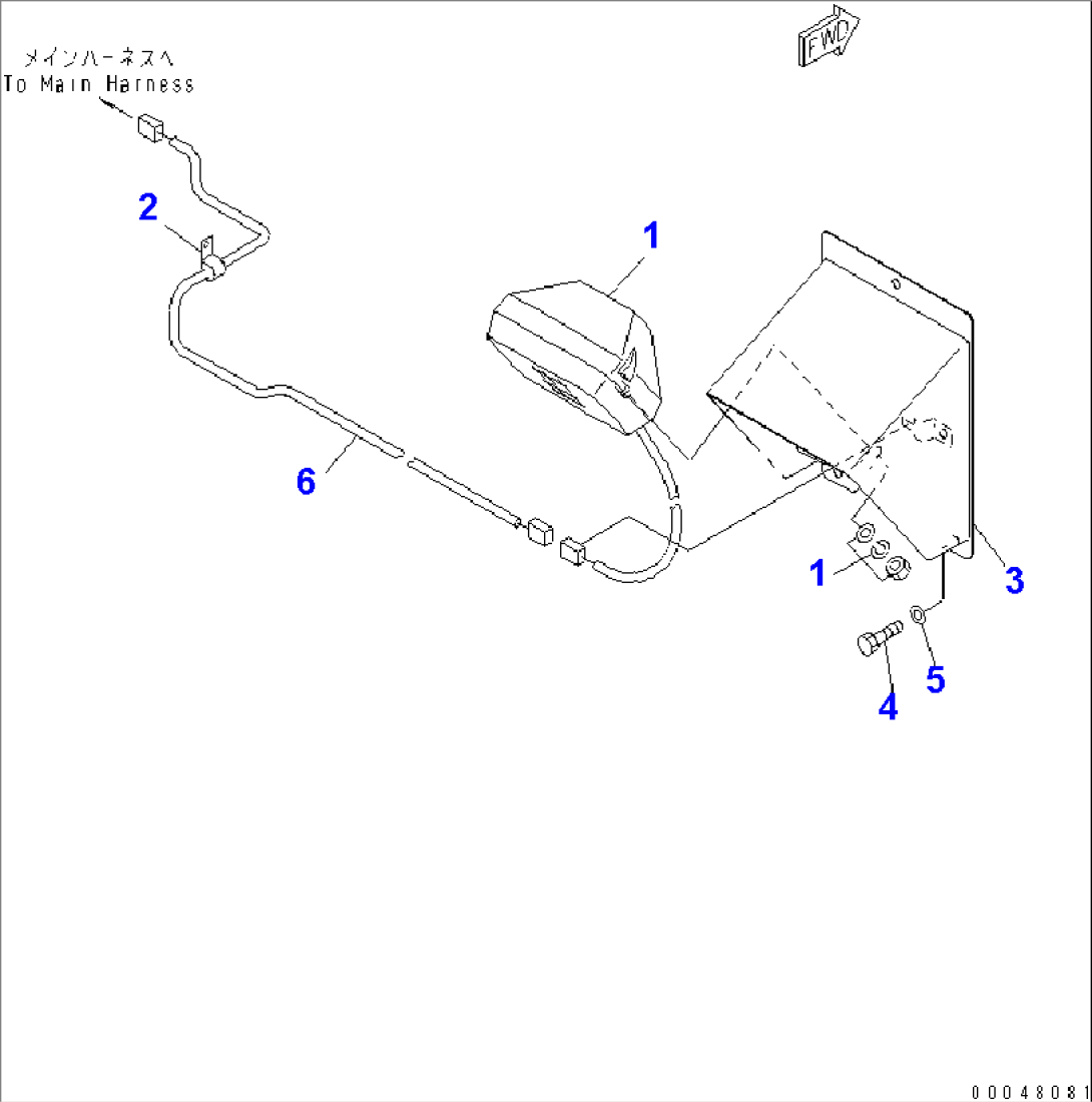 SIDE LAMP(#2001-)