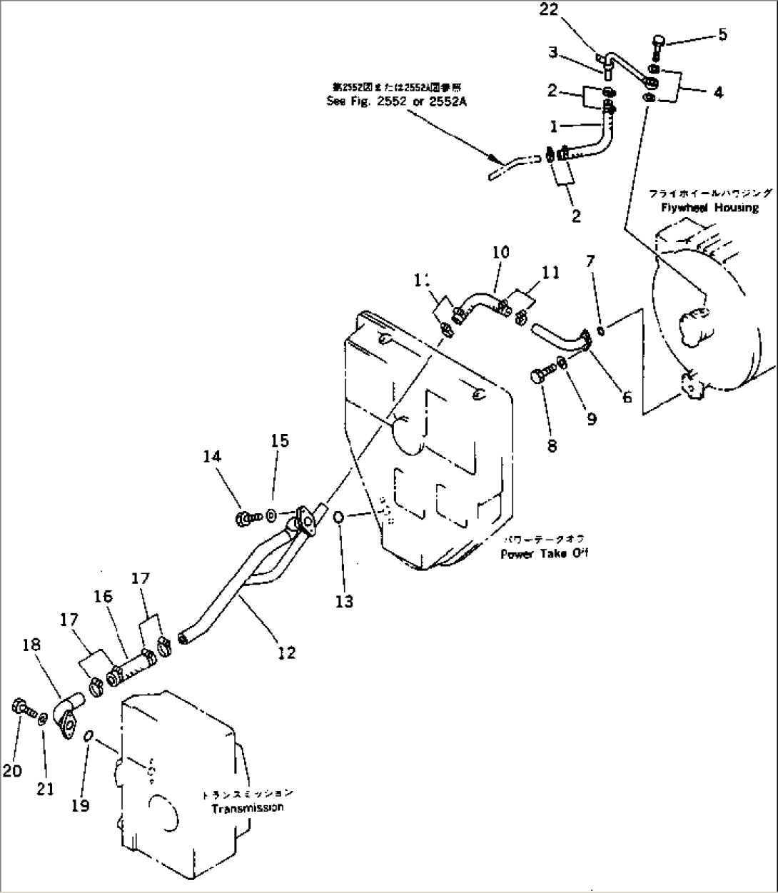 LUBRICATION PIPING (COUPLING AND RETURN)