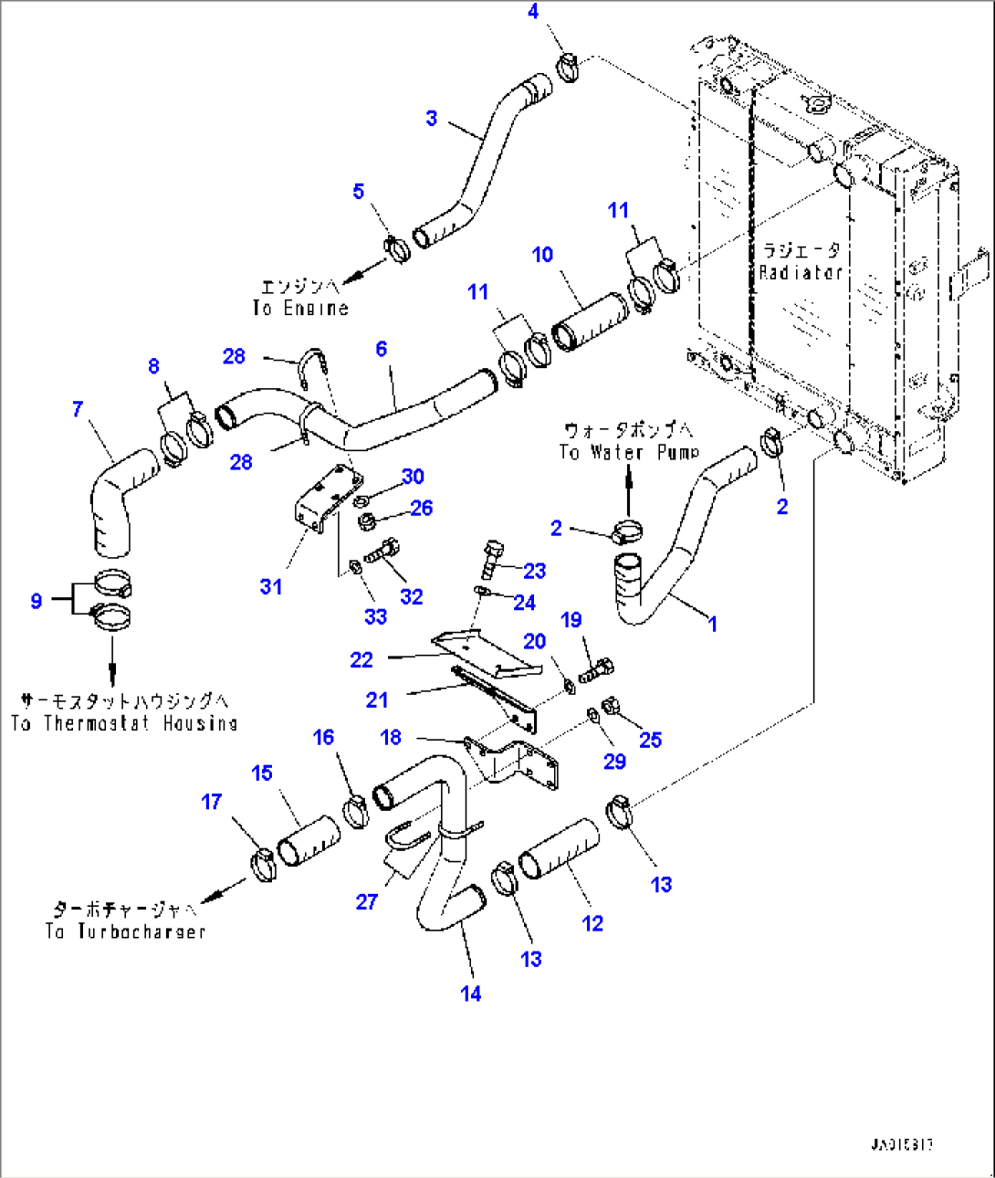 Coolant Piping (#70883-)