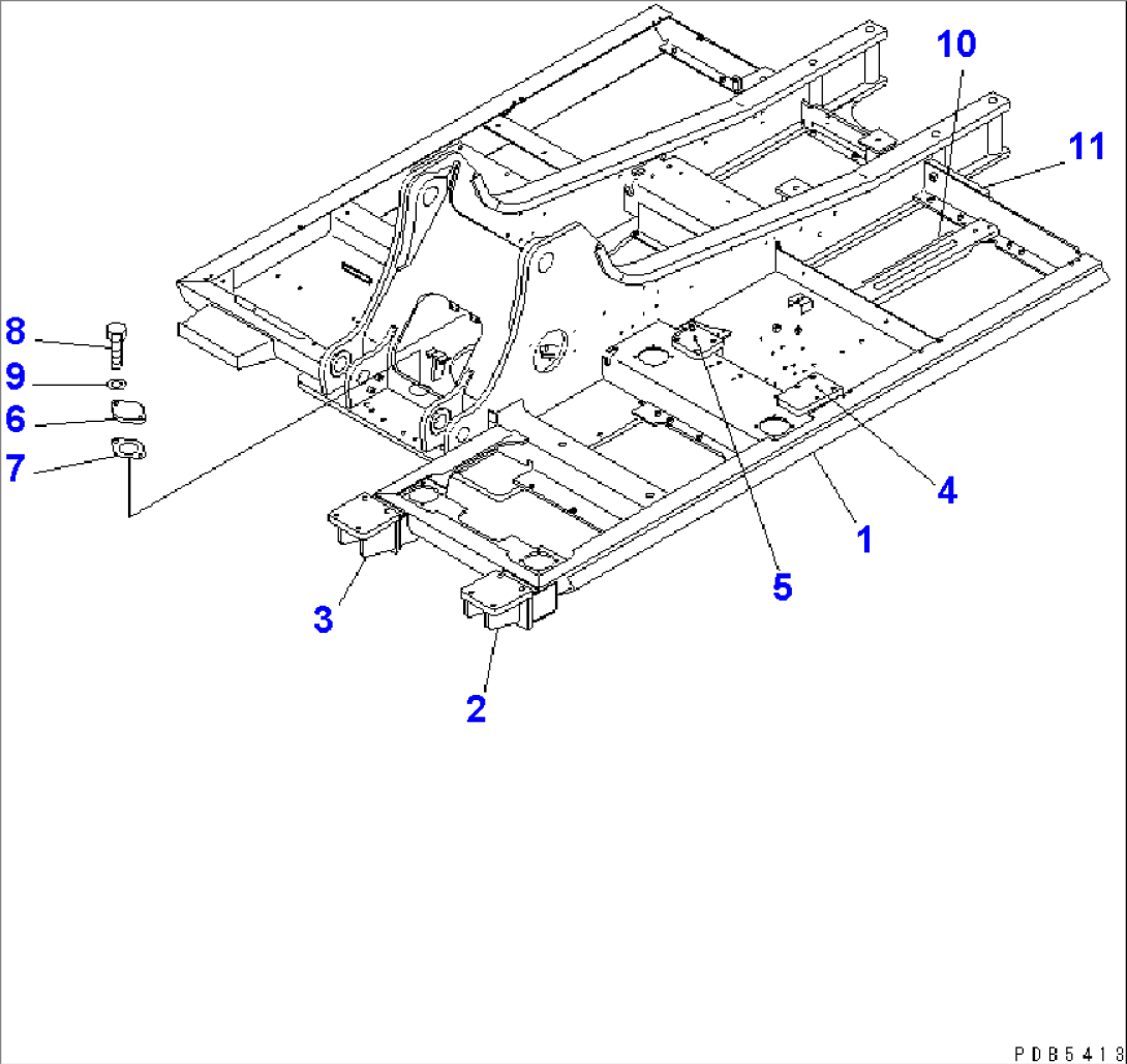 REVOLVING FRAME (WITH F.O.P.S.)(#30980-)
