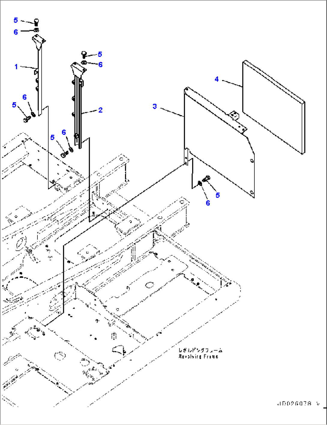 MACHINE CAB FRAME