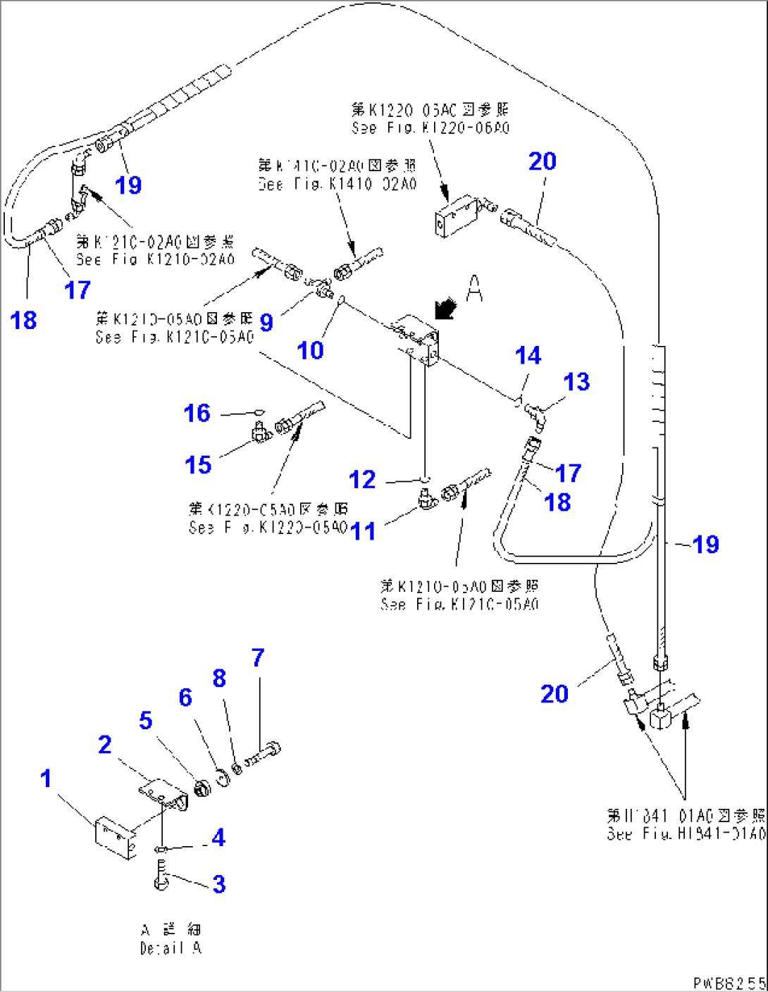 LEFT STAND (PPC WORK LINE) (P-BLOCK)(#10001-10157)