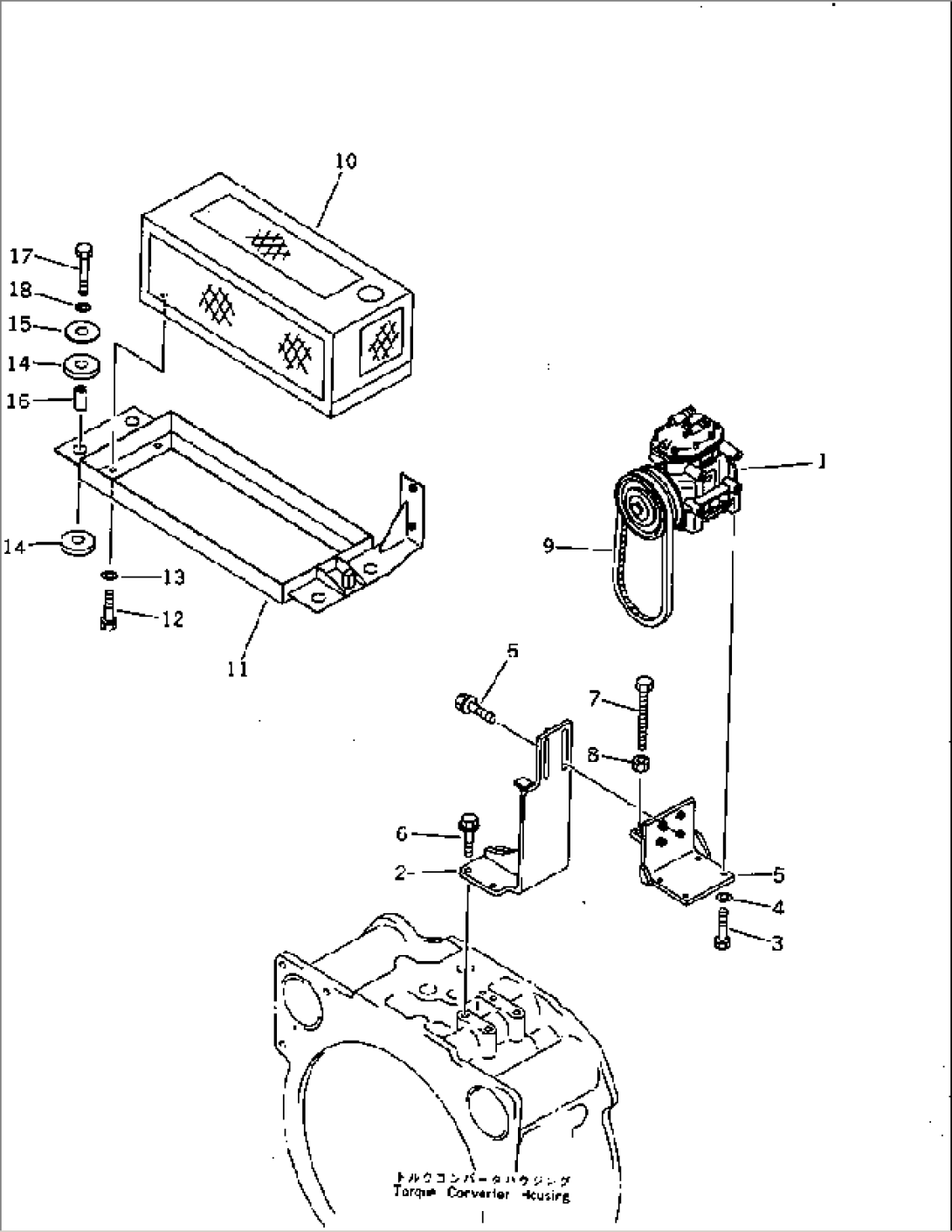 COMPRESSOR AND CONDENSER RELATED PARTS(#10001-10011)