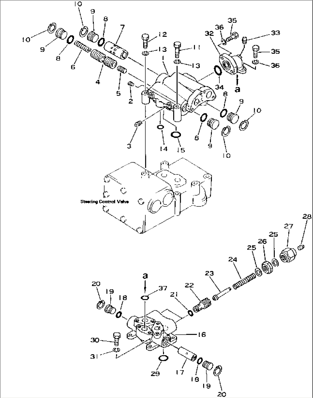 MAIN RELIEF VALVE AND SAFETY VALVE