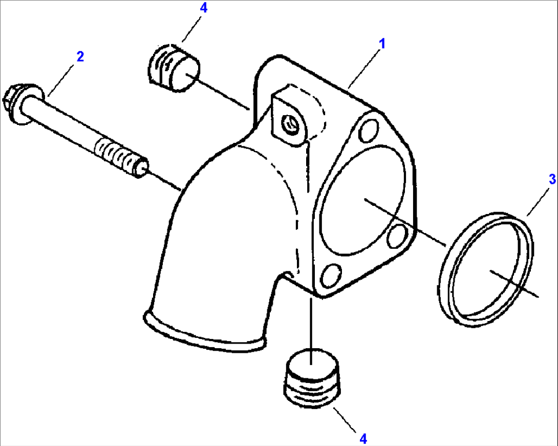 FIG. A5106-A2A1 WATER INLET CONNECTION