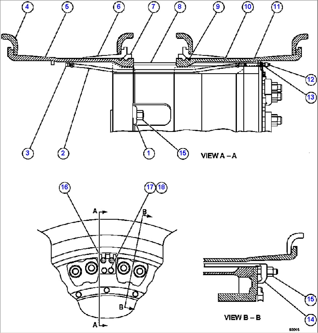 REAR RIM AND COMPONENTS