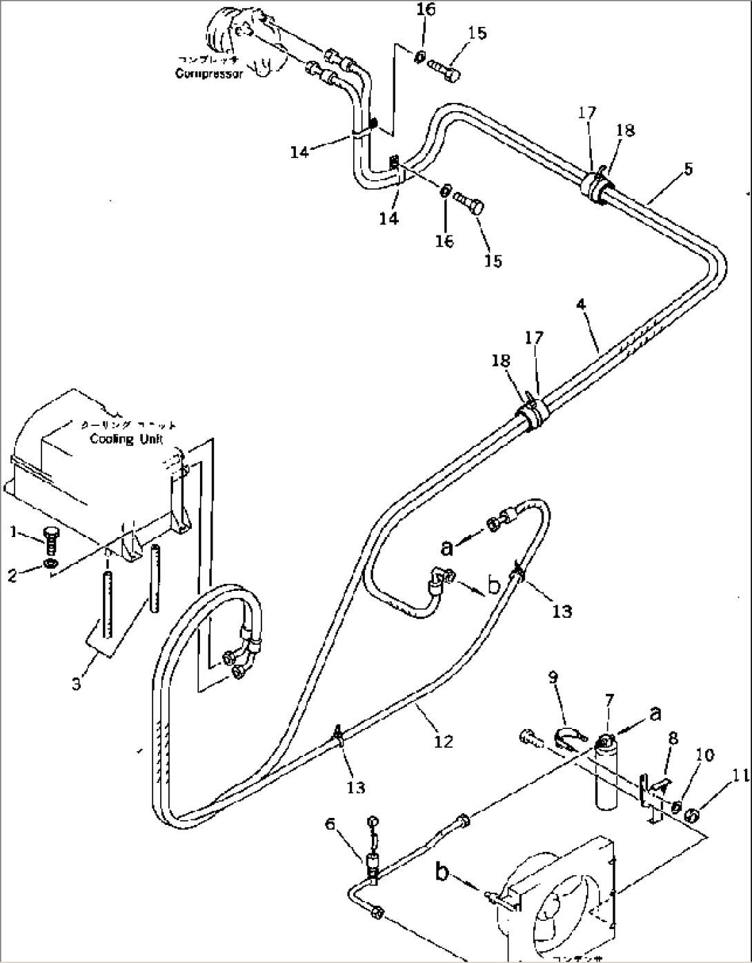 AIR CONDITIONER PIPING (COOLING)(#15001-15041)