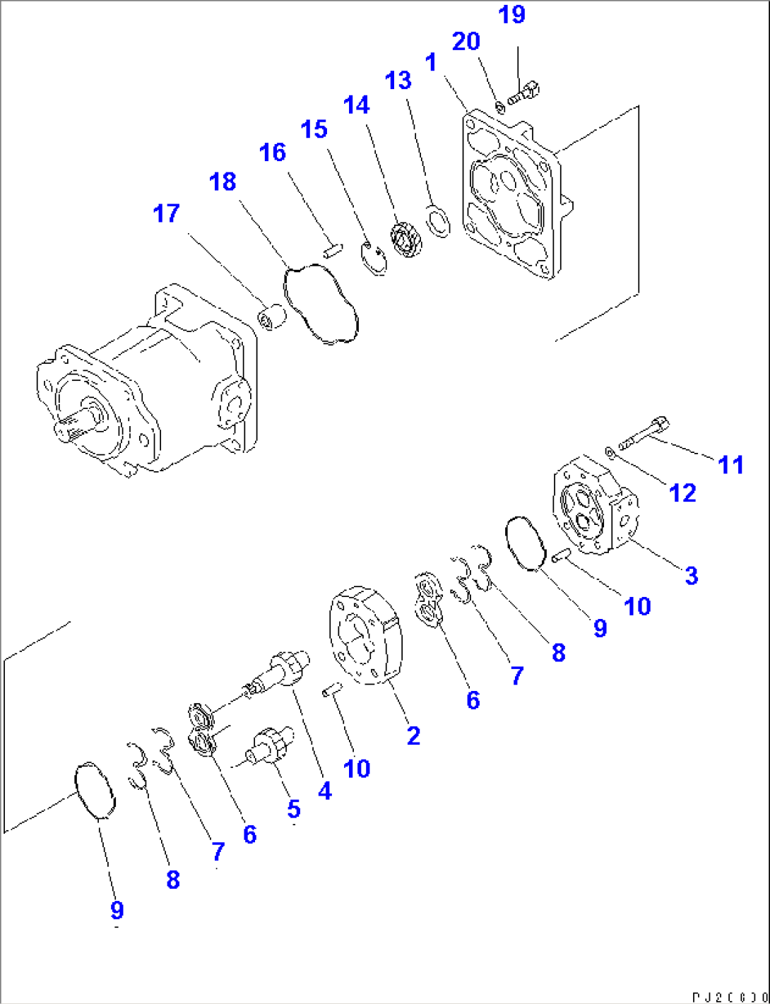 HYDRAULIC PUMP (2/2)