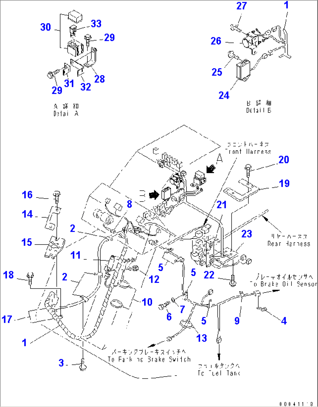 FLOOR (WIRING HARNESS) (FLOOR LINE)(#12018-)