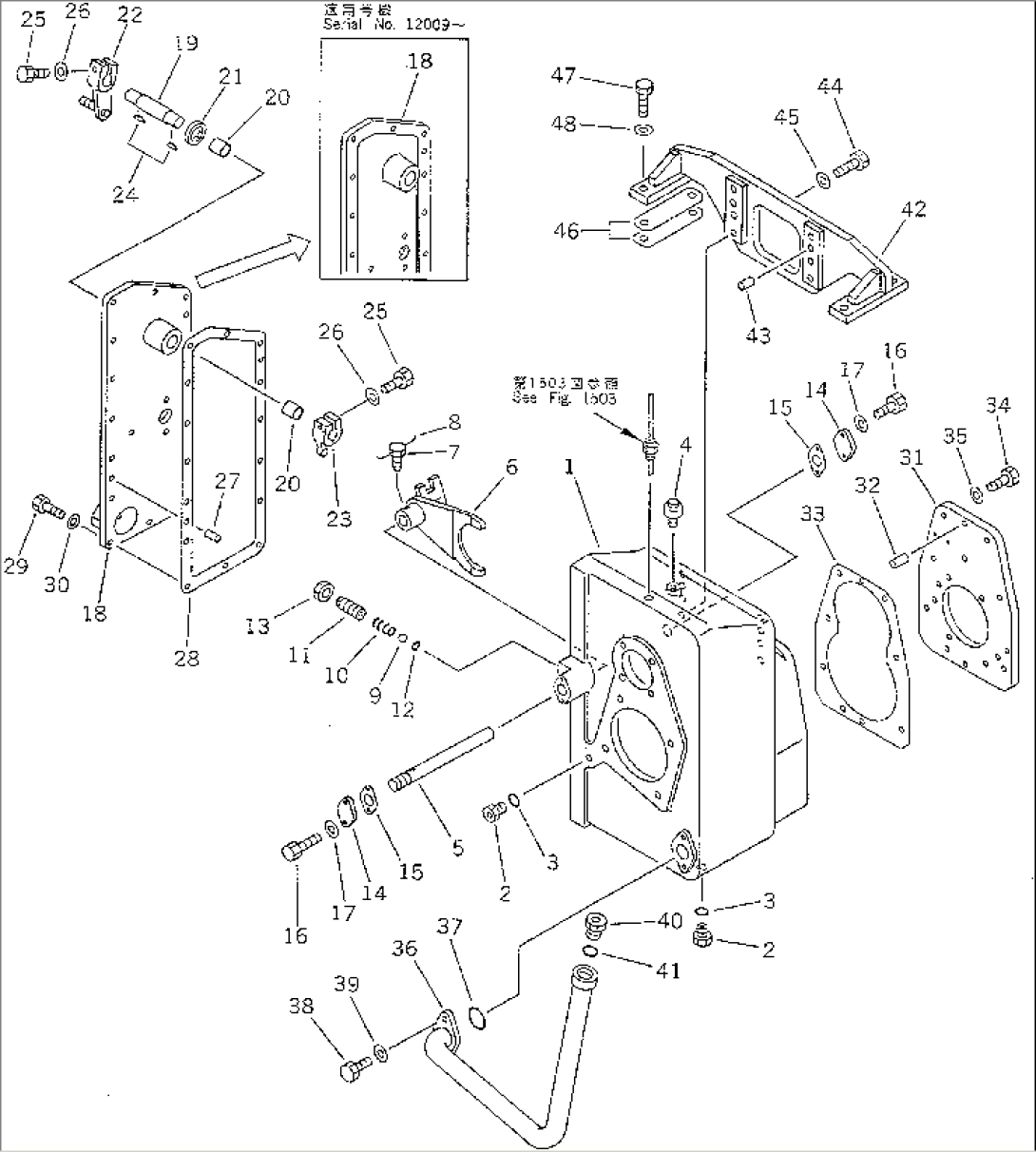 TRANSMISSION (CASE) (1/4)