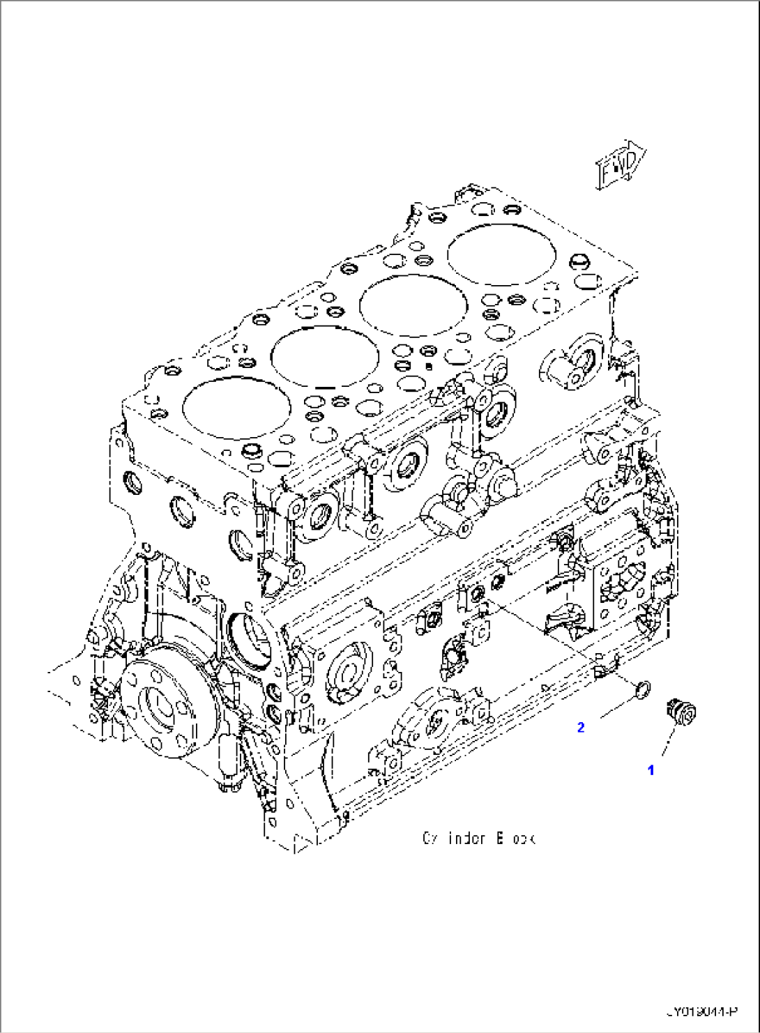 CYLINDER BLOCK PLUG