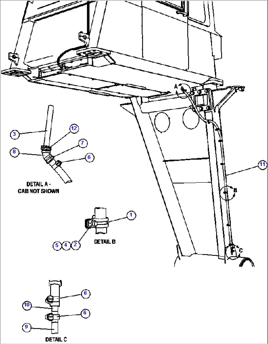 A/C DRAIN HOSE INSTALLATION