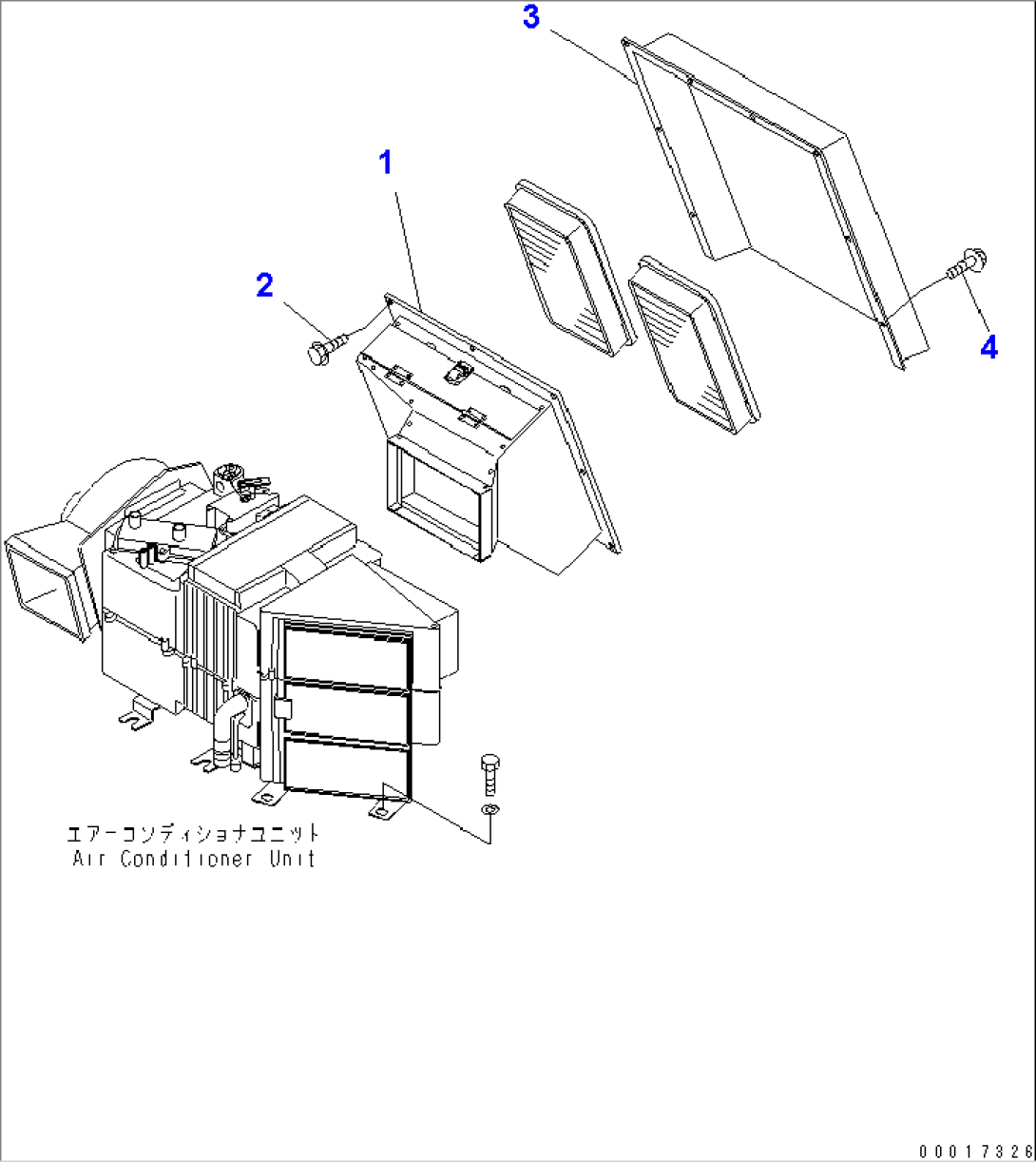 AIR CONDITIONER¤ DUCT(#1425-1600)