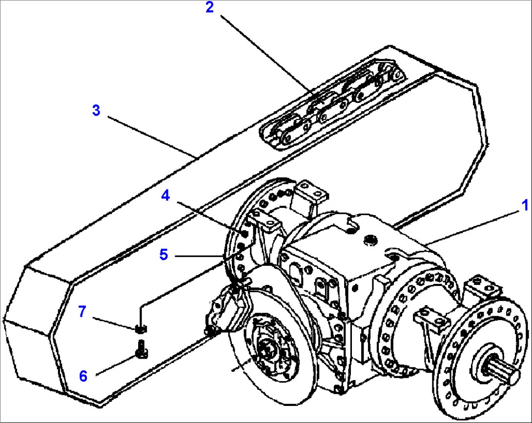 FINAL DRIVE AND TANDEMS MACHINES WITH PLANETARY