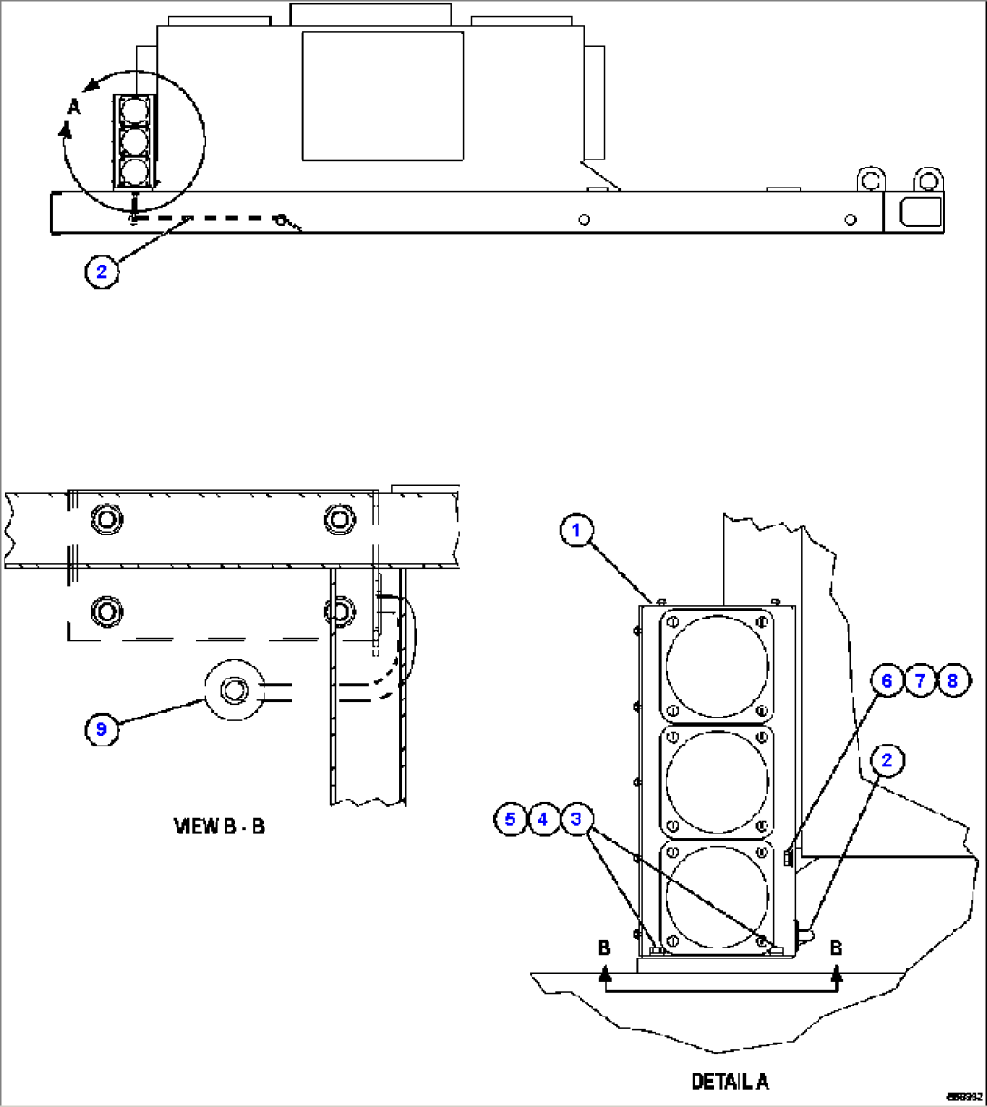 PAYLOAD METER III - INDICATOR LIGHTS - RIGHT DECK