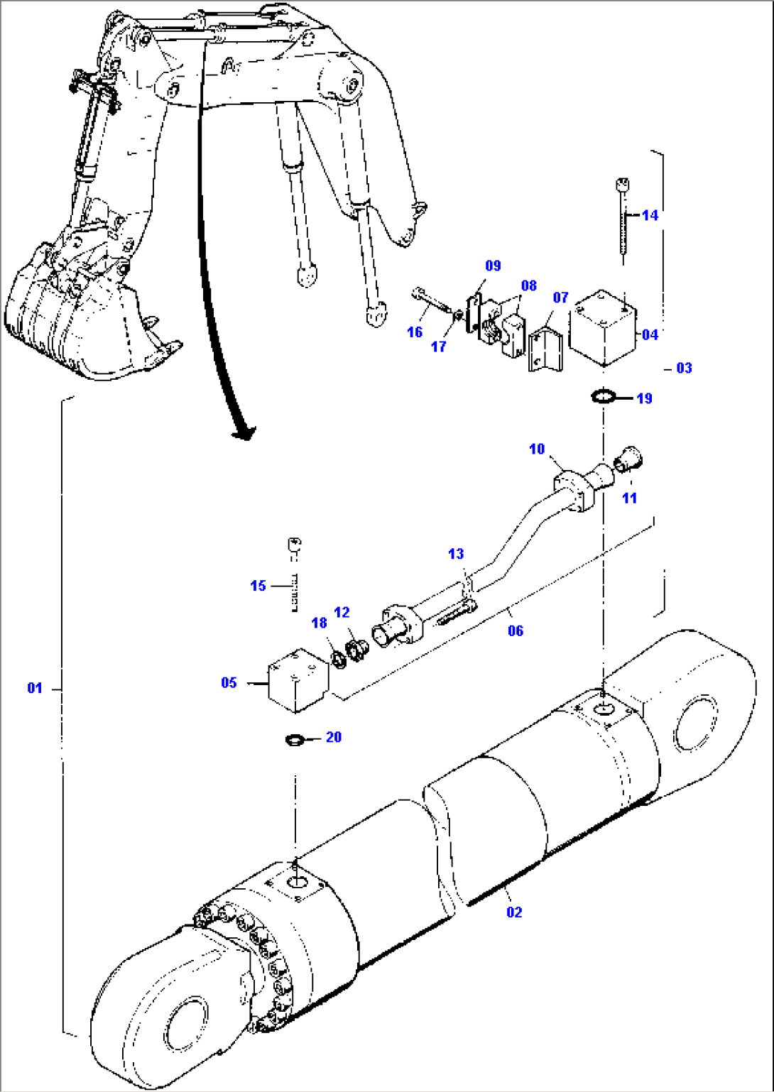 Stick Cylinder with Pipes