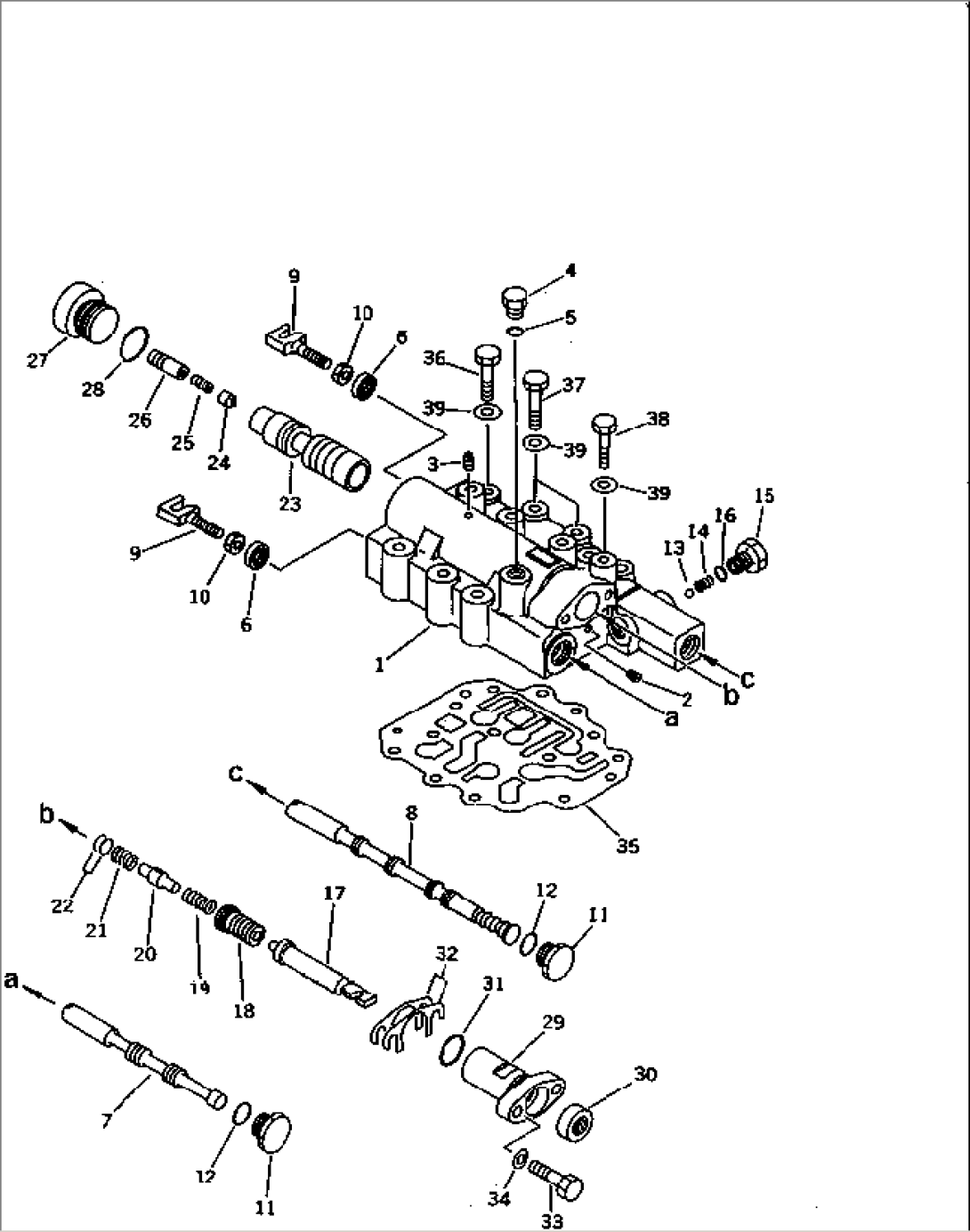 TRANSMISSION (F2-R2) (SELECTOR AND INCHING)