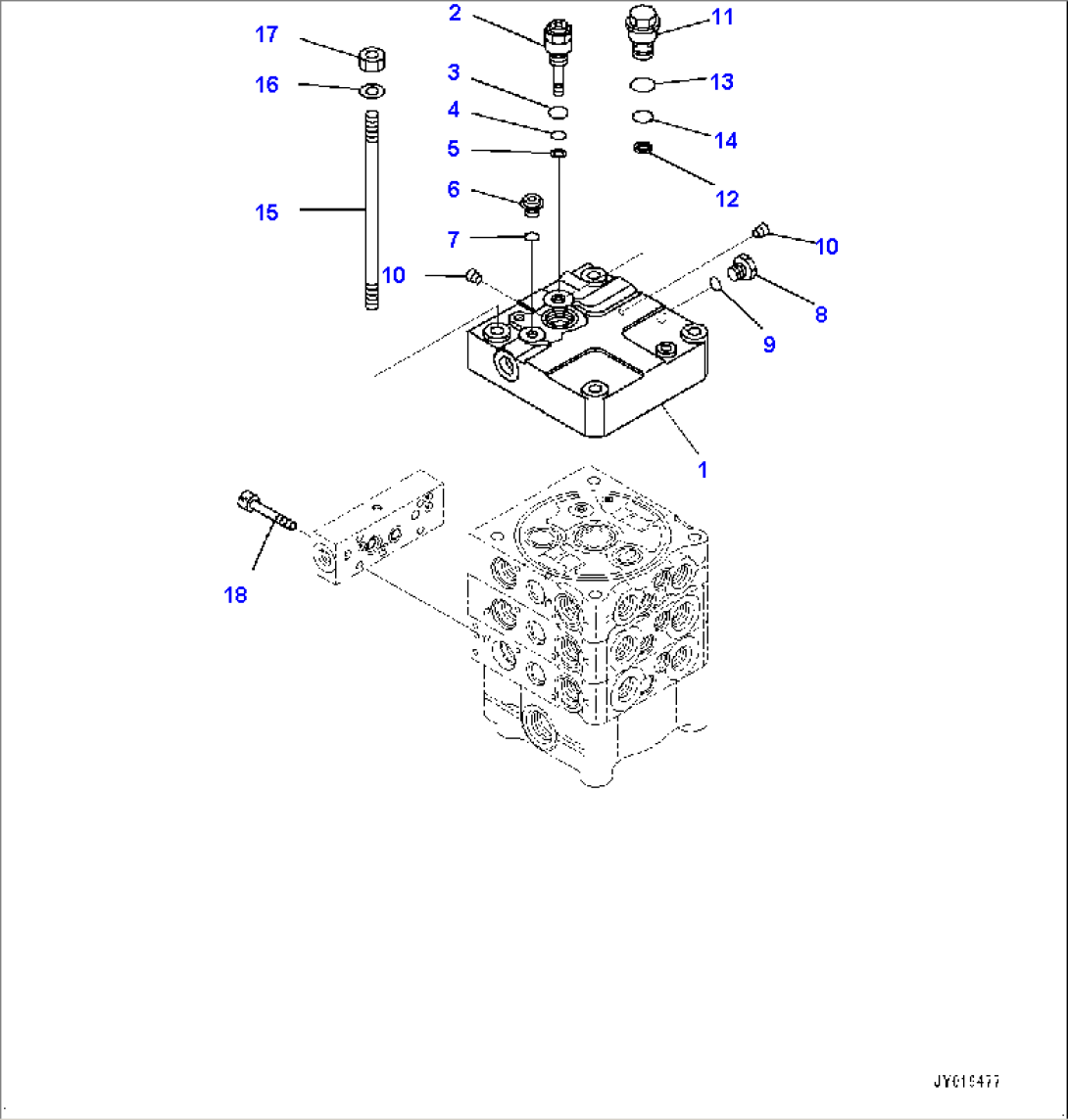 Control Valve, 3-Valve (6/8) (#85001-)