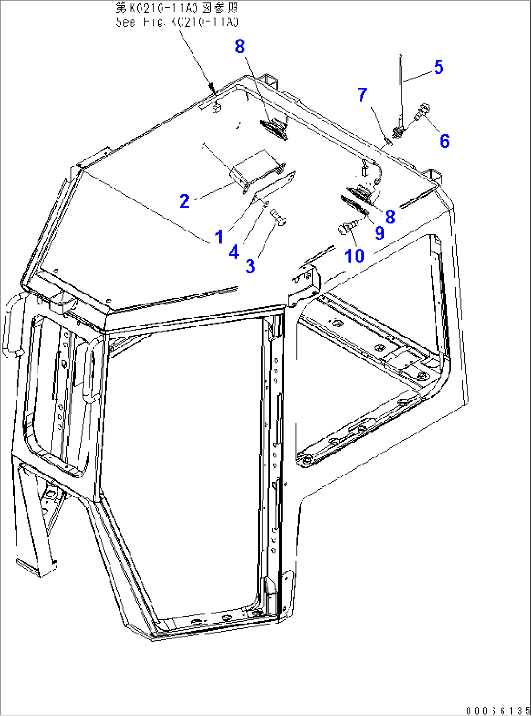 CAB (STEREO LESS)(#20001-)