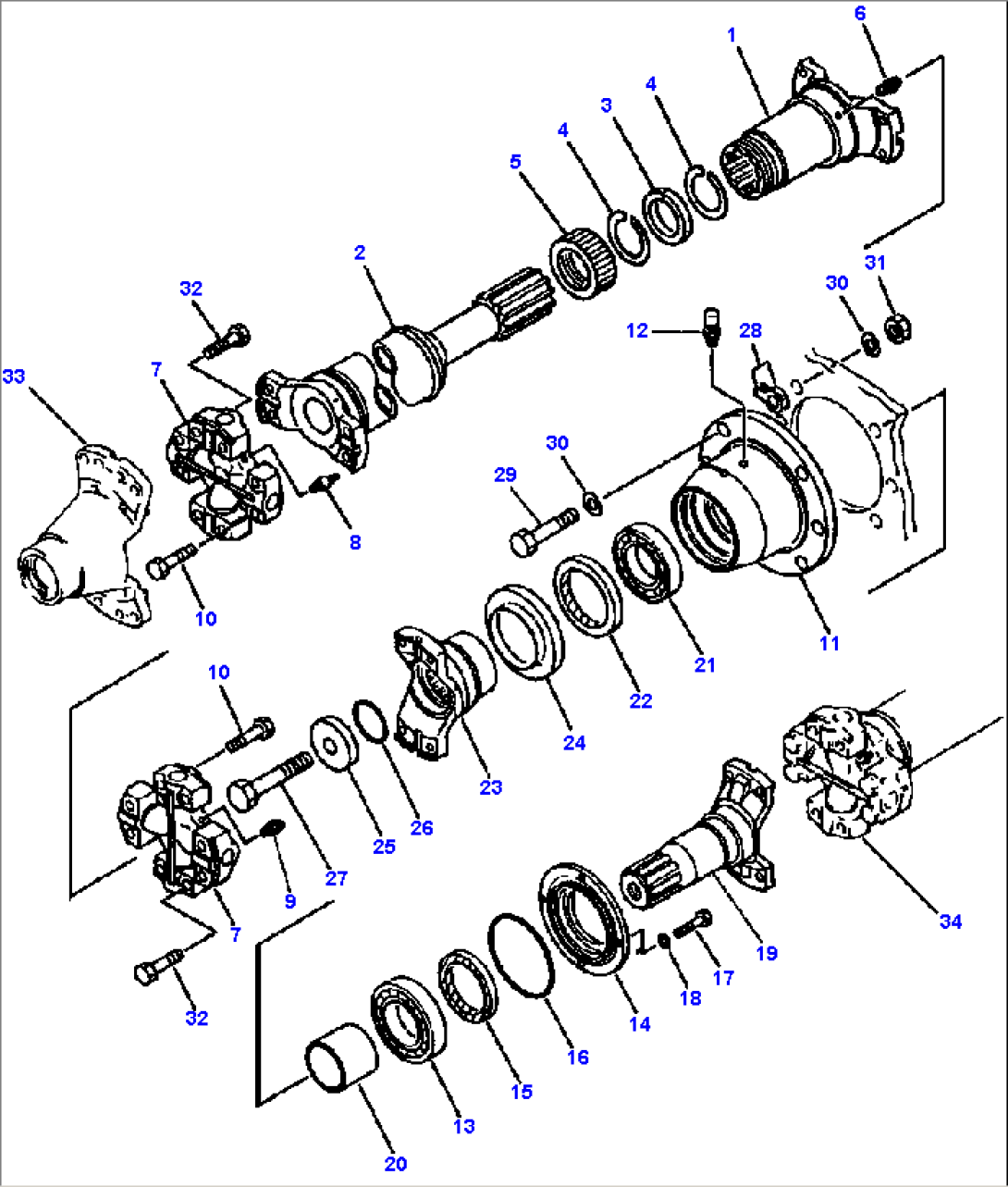 DRIVE SHAFT (FRONT)