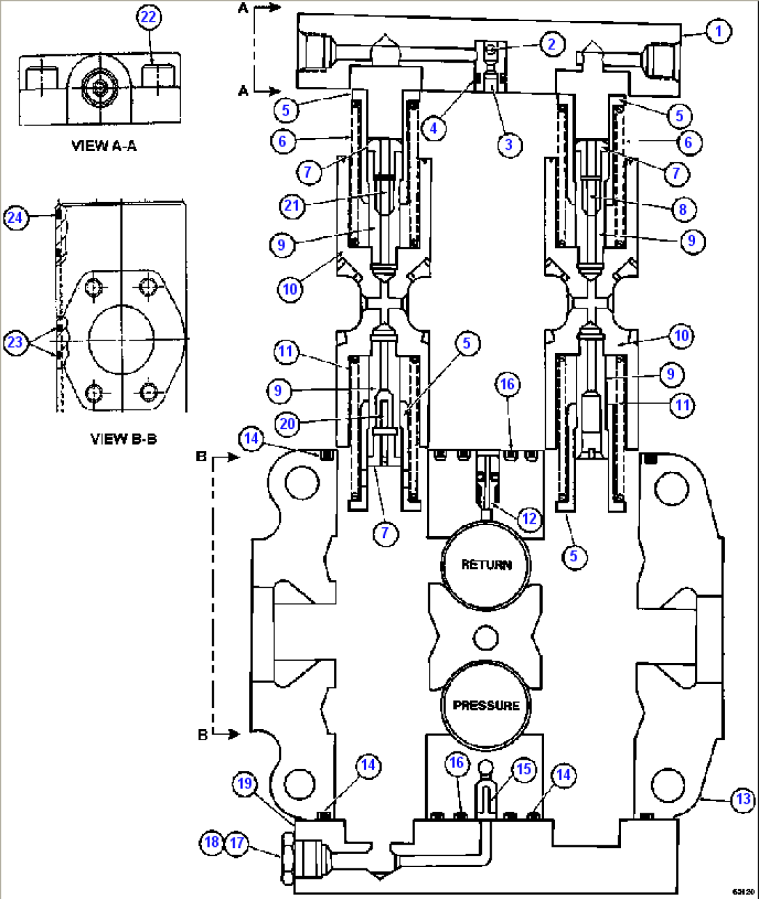 SPOOL SECTION ASSEMBLY (VE3810)
