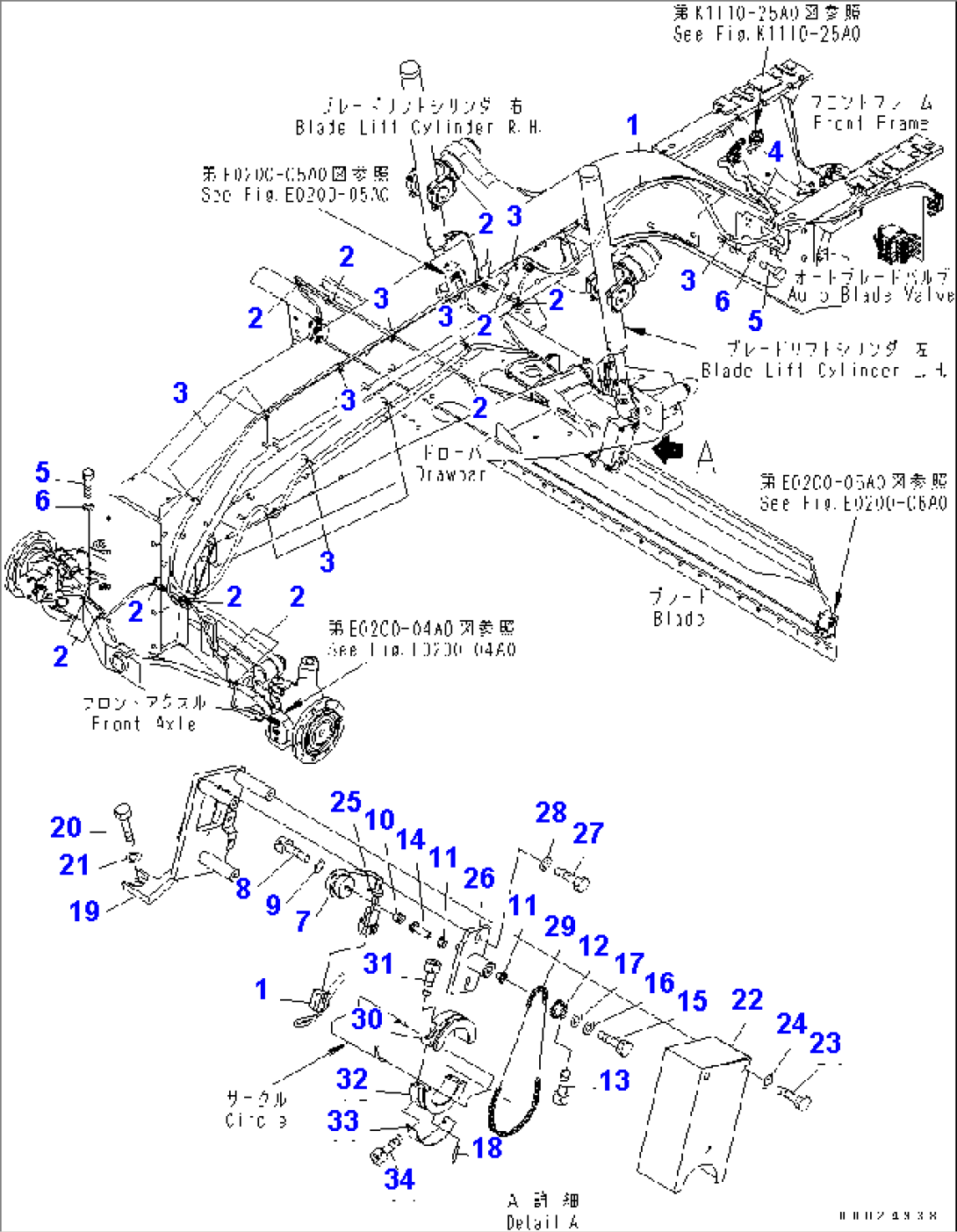 FRONT WIRING (AUTO BLADE) (1/4)