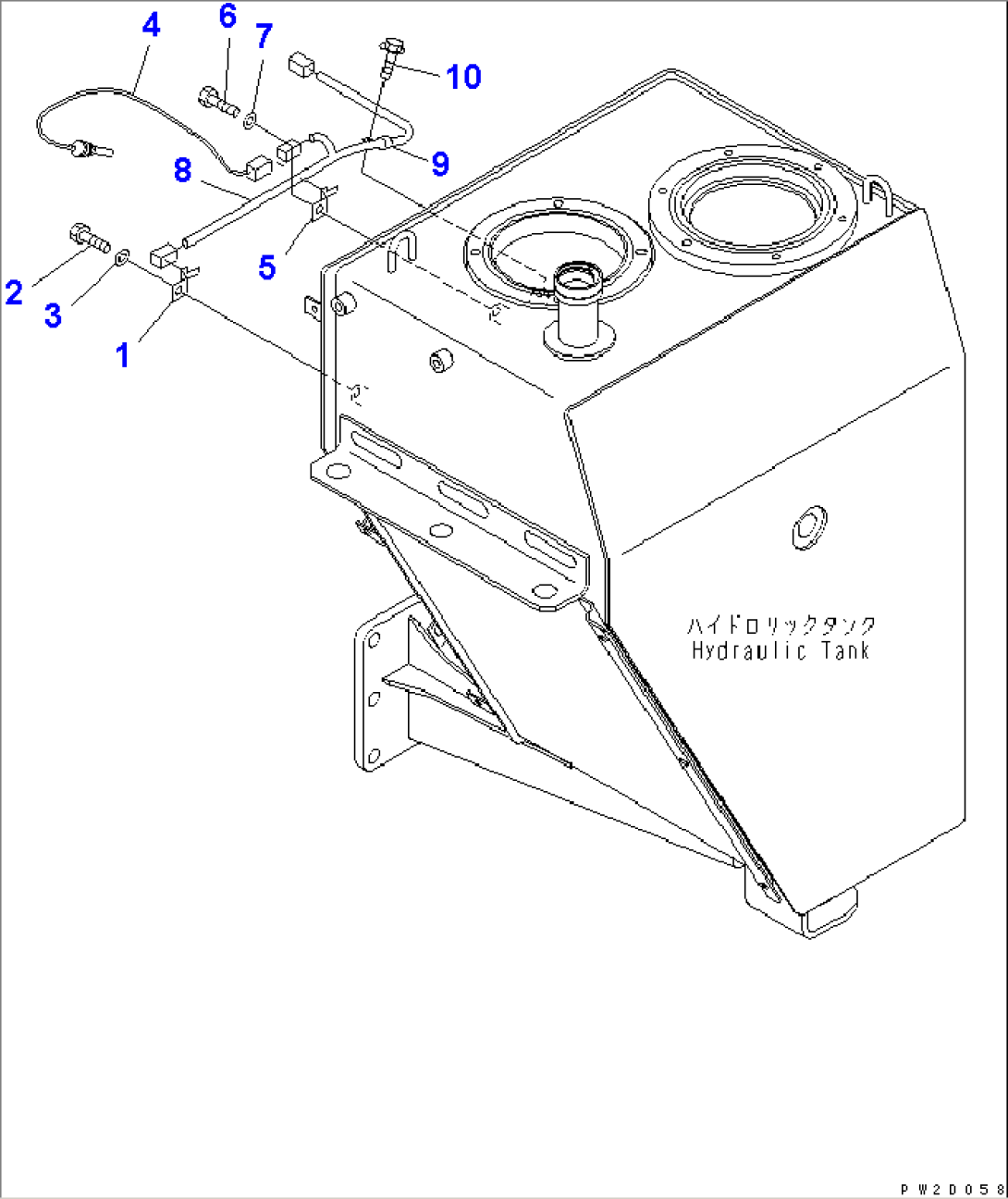 SENSOR (FOR HYDRAULIC TANK)