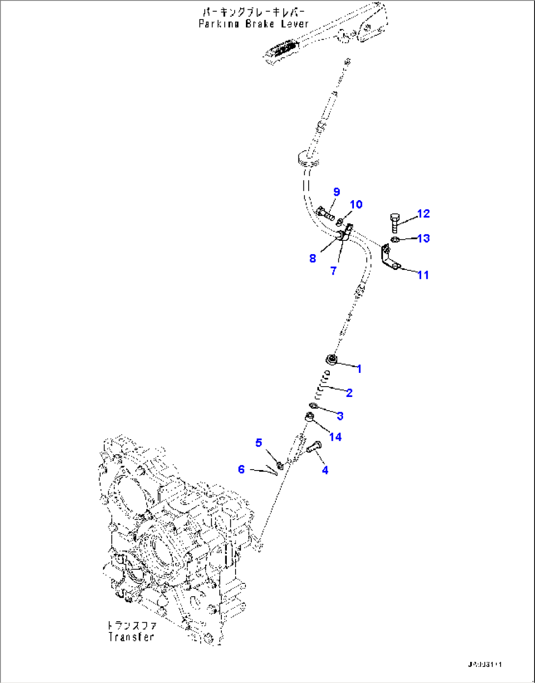Parking Brake Control (#80001-)