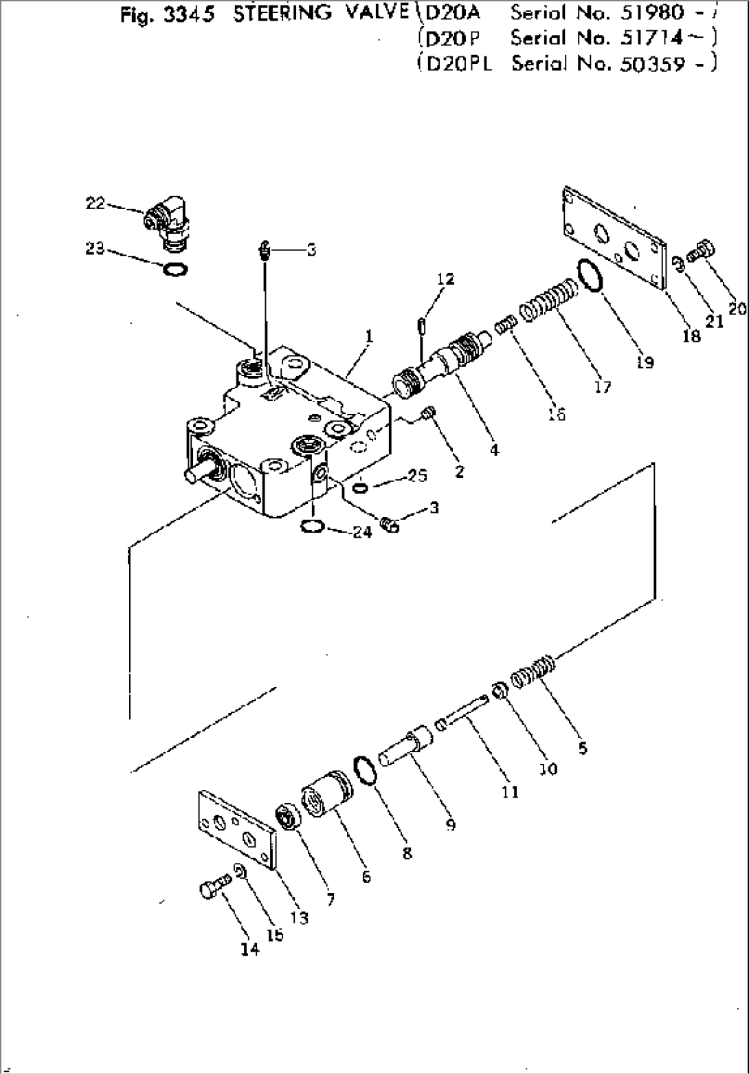 STEERING VALVE(#50359-)