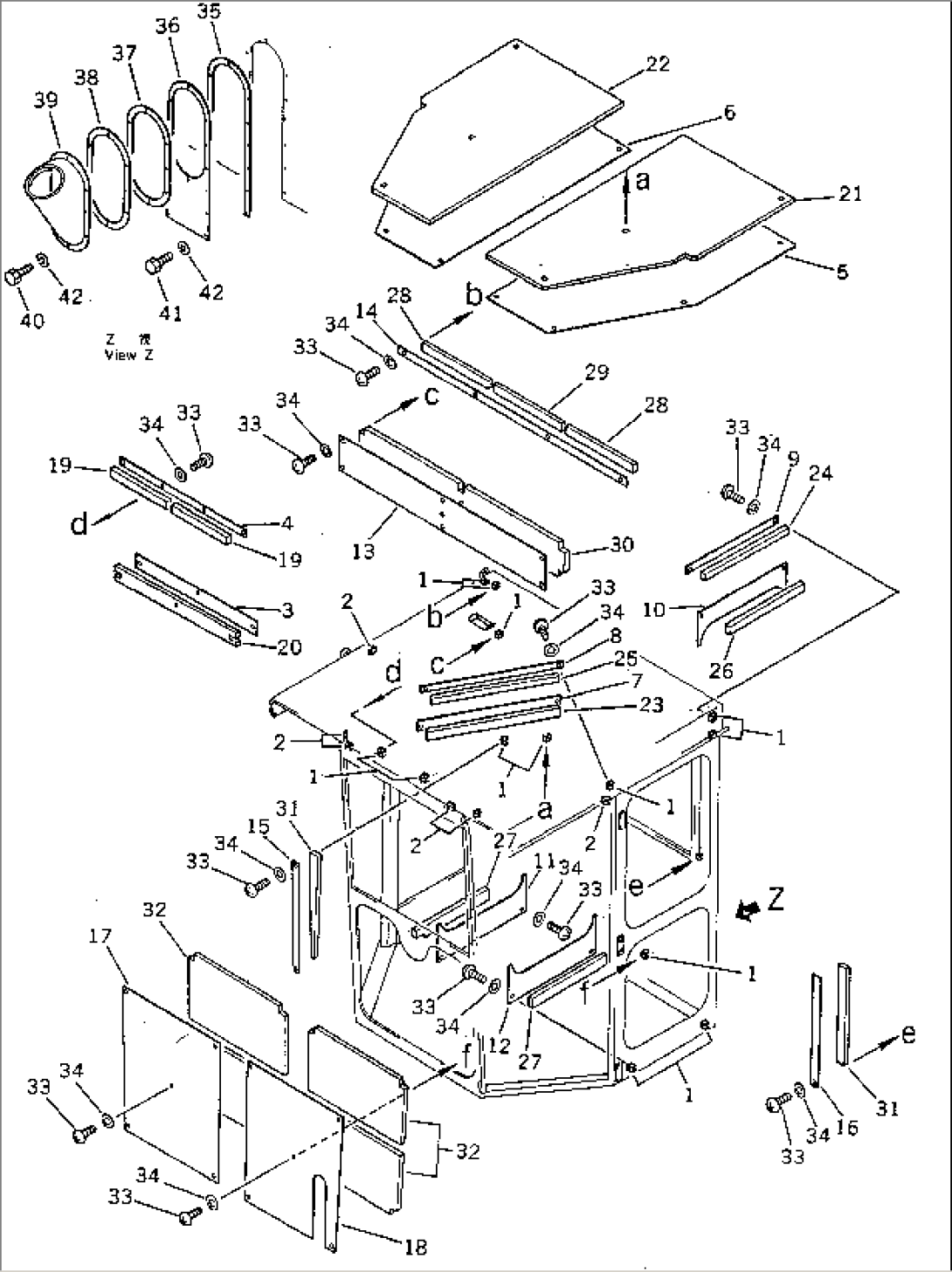 STEEL CAB (4/5) (INNER PANEL)