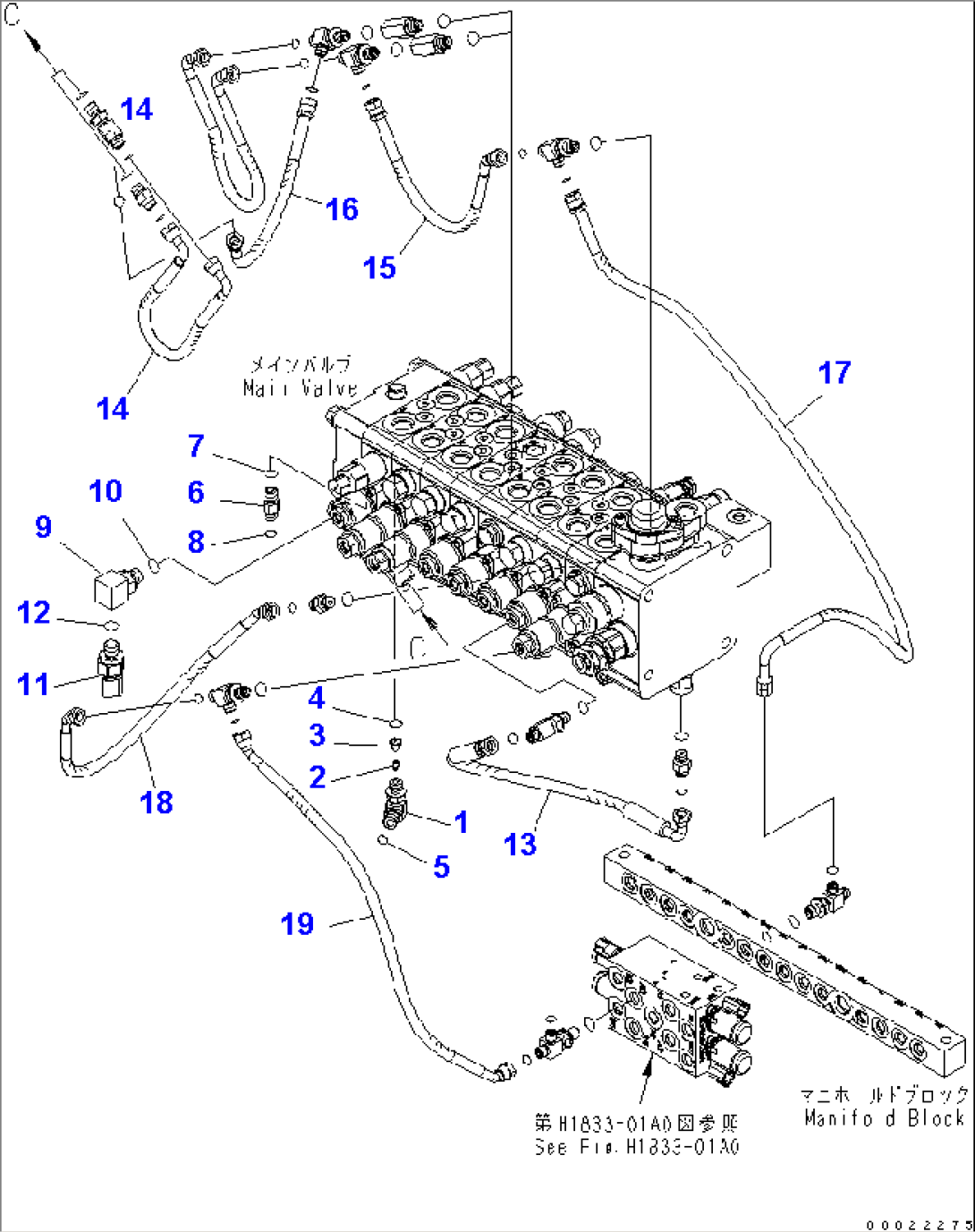 MAIN VALVE CONNECTING PARTS (4/4)