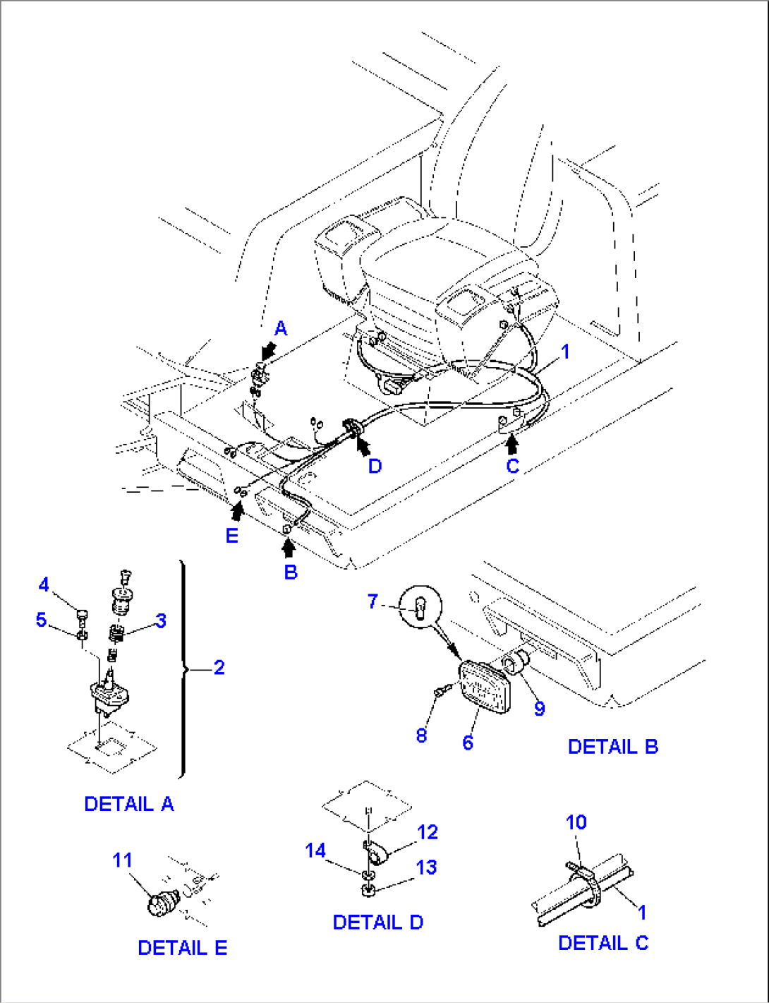 ELECTRICAL SYSTEM (LIGHT AND SERVICE LINE) (2/2)