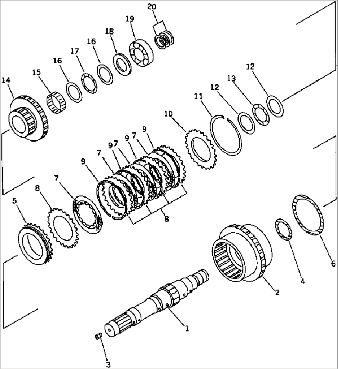 3RD CLUTCH (ELECTRICAL CONTROL TYPE)