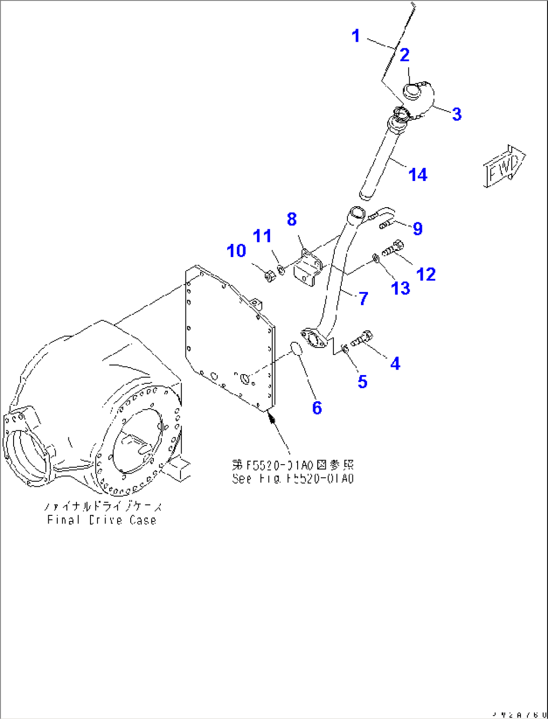 REAR AXLE (FINAL DRIVE) (FILLER TUBE) (NO SPIN DIFFERENTIAL)(#50001-.)