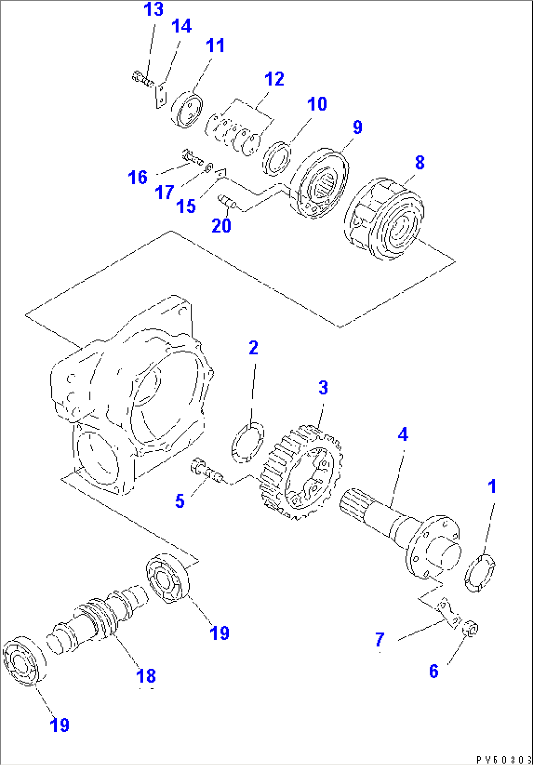 CIRCLE REVERSE GEAR (2/2)(#12212-)