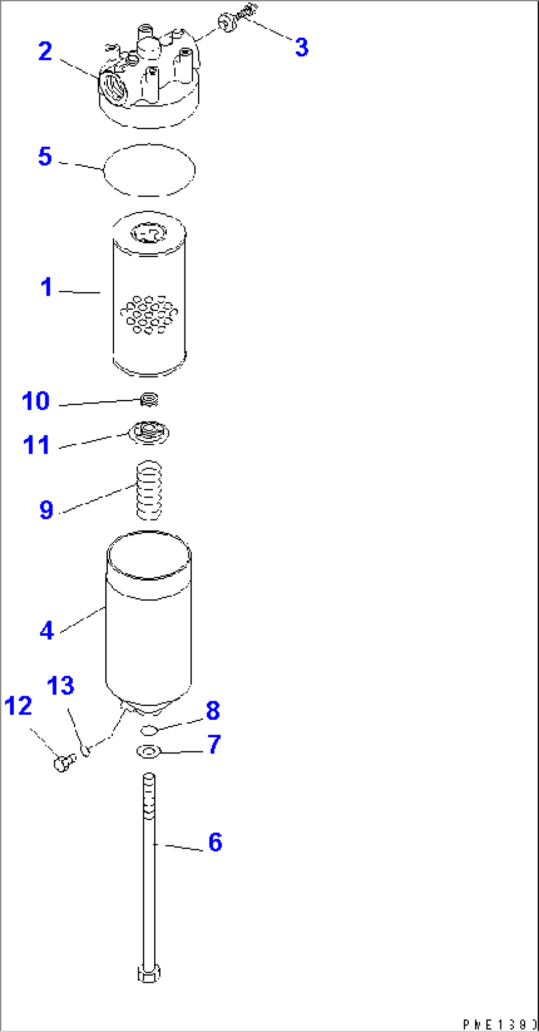 TRANSMISSION OIL FILTER(#53001-(52934))