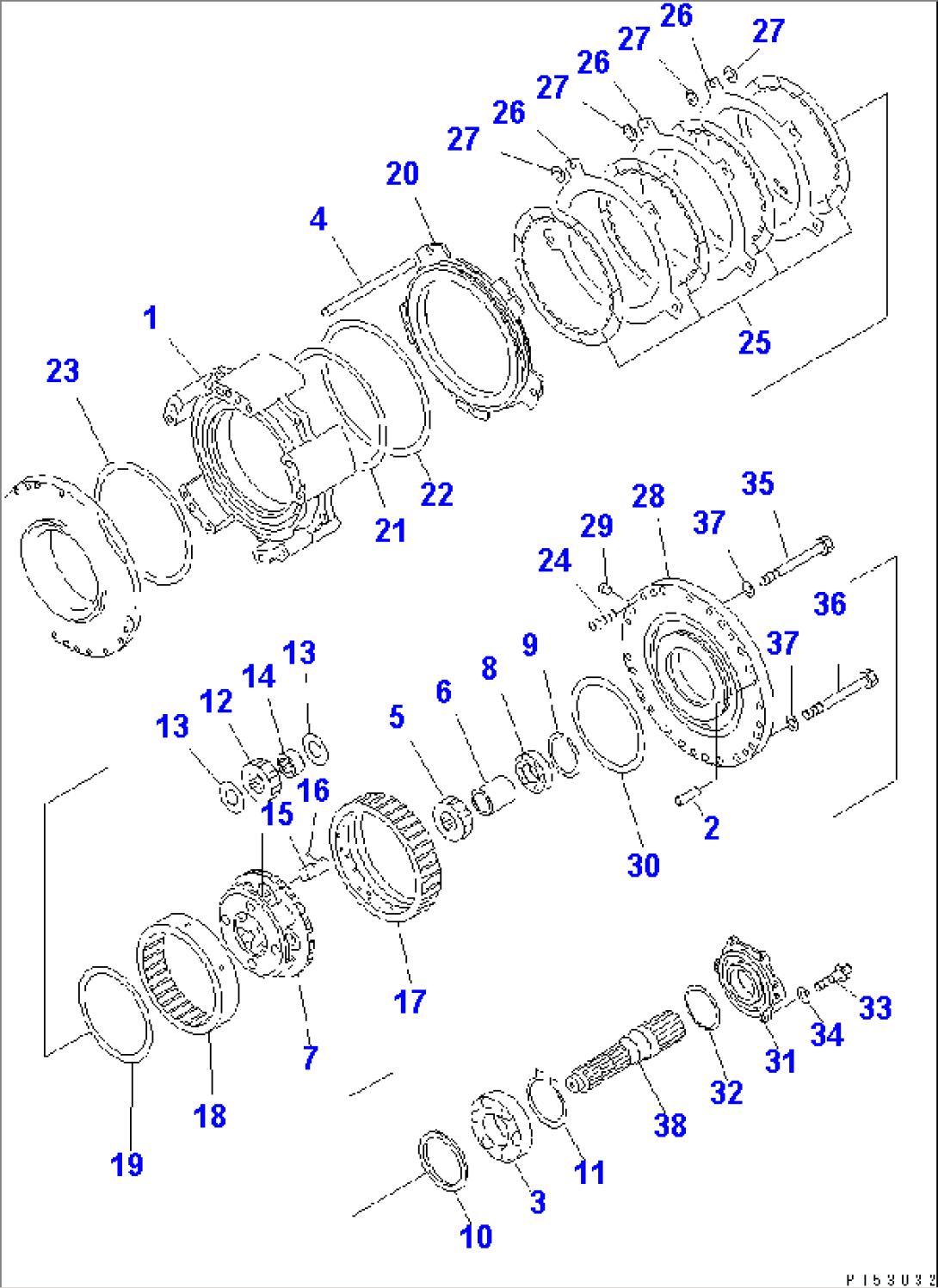 TRANSMISSION (REVERSE CLUTCH)