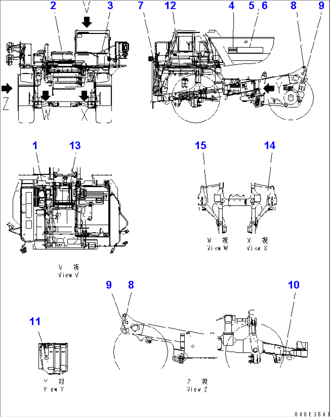 MARKS AND PLATES (1/2)(#15001-)