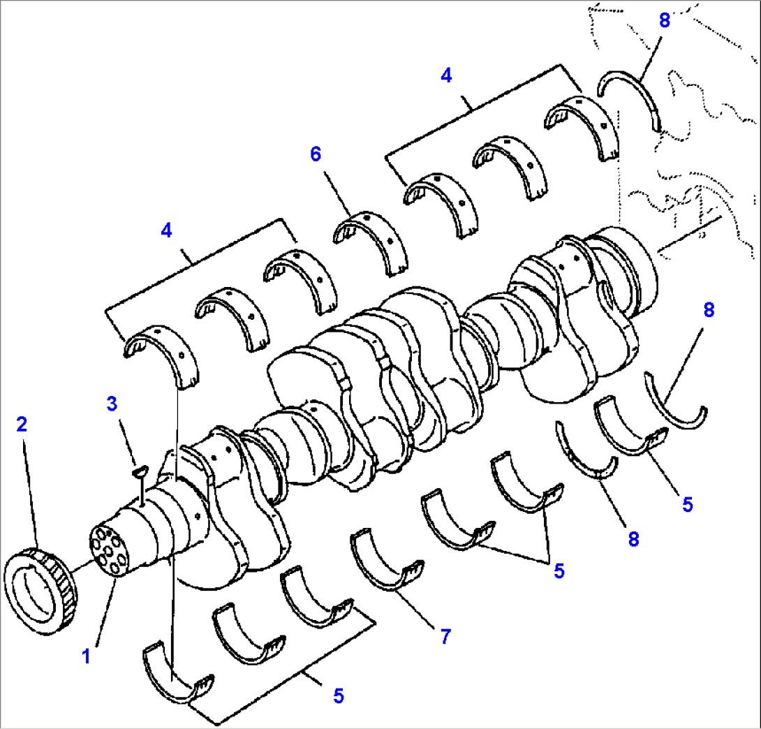FIG. A2120-A7A1 CRANKSHAFT