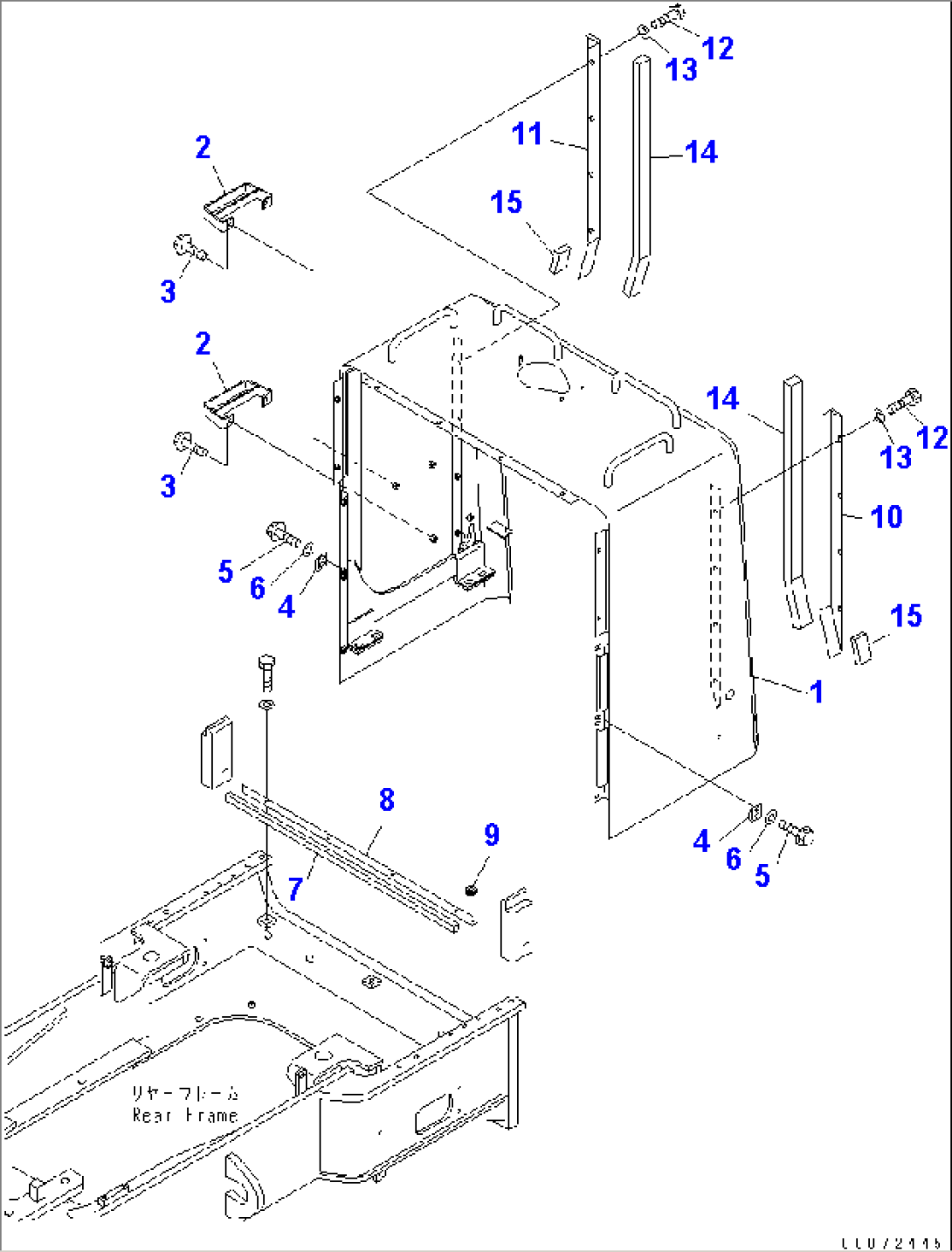 HOOD (RADIATOR GUARD)(#52406-)
