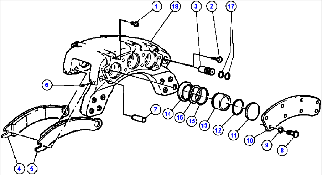FRONT BRAKE ASSM - (CARLISLE) (PB8415)