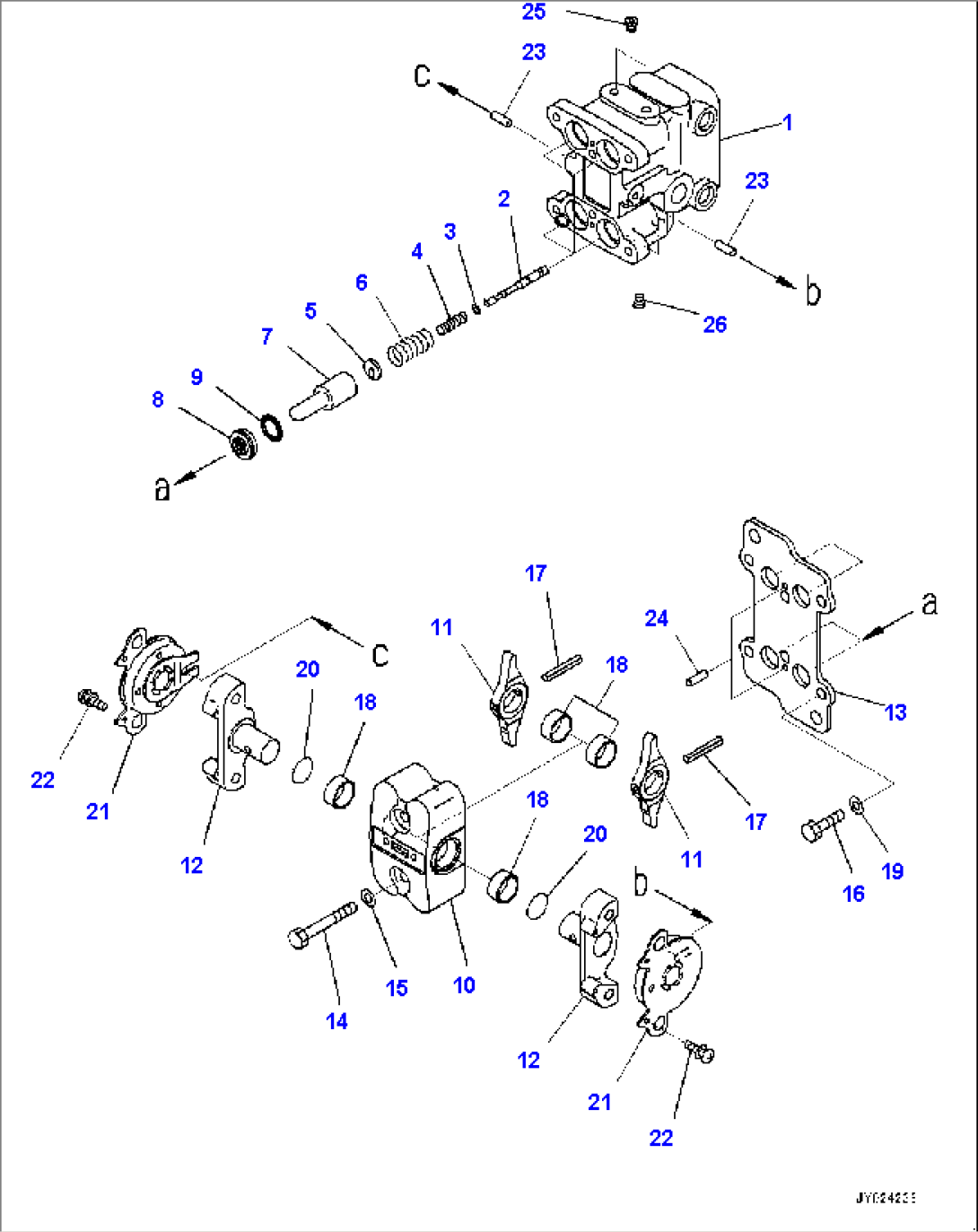 Cab, PPC Valve for Travel (#50146-)